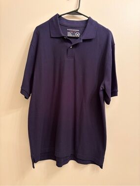 Saddlebred Deep Navy Short Sleeve Polo